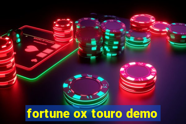 fortune ox touro demo